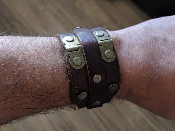 STEAMPUNK Leather Cuf, Steampunk , Steampunk Bracelet, Gothic Cuff, Viking Cuff, Cosplay Bracelet, Viking Bracelet