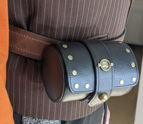 Steampunk waist Bag, fanny bag, hip bag - One of a kind - Renaissance bag - Cosplay