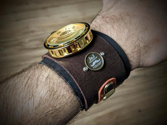 Unique STEAMPUNK WATCH CUFF, Steampunk Bracelet, Steampunk Cuff, Cyberpunk  Cuff, Cyberpunk Bracelet, Gothic Watch – J&J Leather, Steampunk and Watches