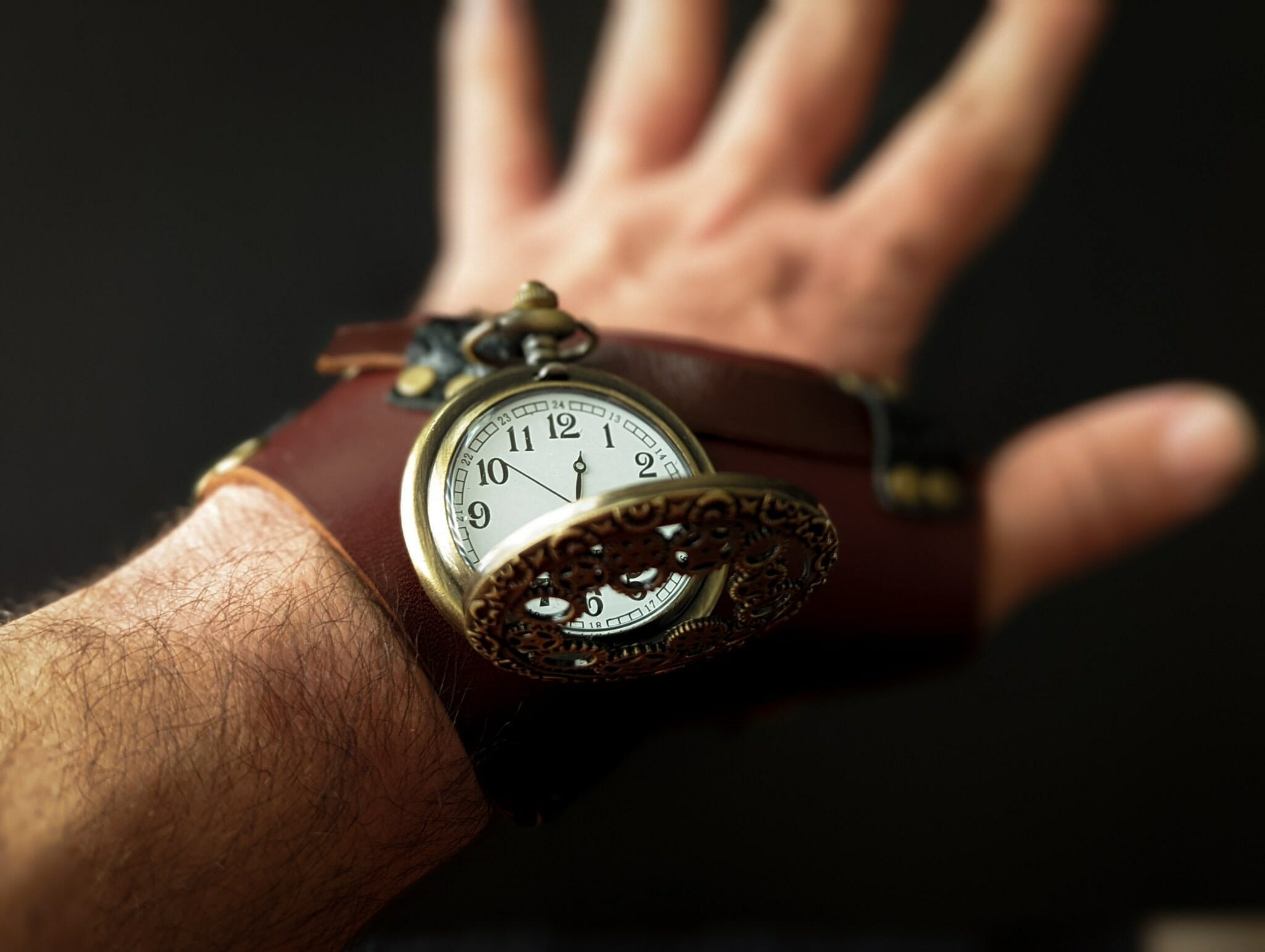 Steampunk wrist watch – SteampunkLot