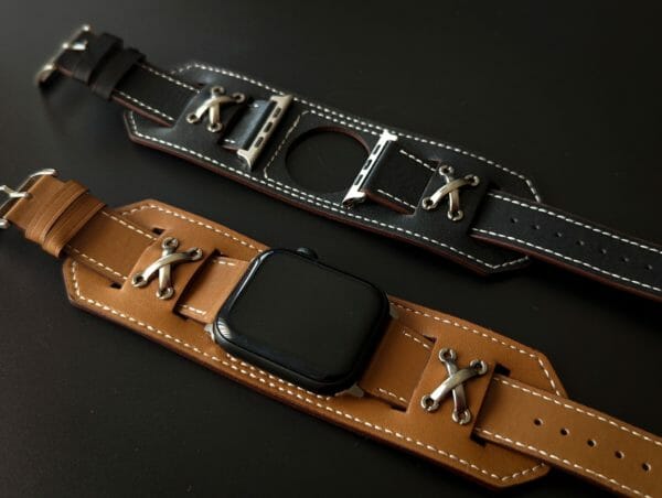 Apple Watch Steampunk Straps, Gothic, PU leather